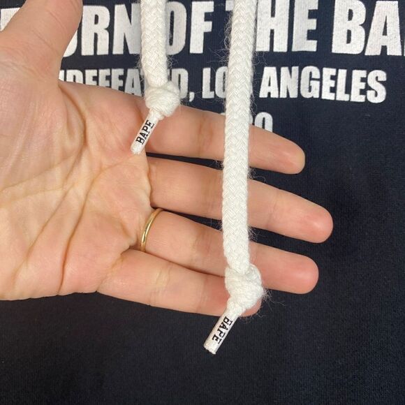 A Bathing Ape BAPE X UNDEFEATED PULLOVER HOODIE - Picture 14 of 14